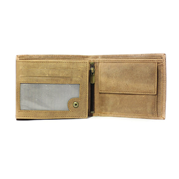 Camelide Cleveland Leather Wallet Tan